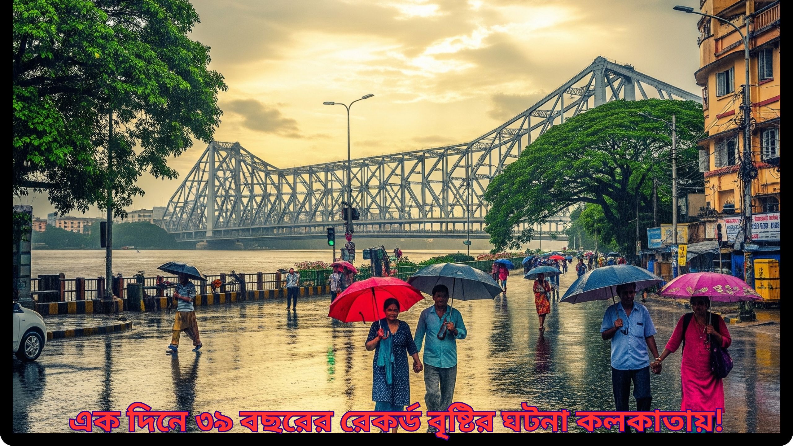 Kolkata record rainfall 2025